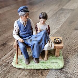 Vintage Norman Rockwell "The Lighthouse Keepers Daughter" Porcelain Figurine